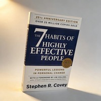 Les 7 habitudes des personnes hautement performantes de Stephen R. Covey, livre de lecture sur l'optimisation de la vie, l'amélioration personnelle et la culture des habitudes