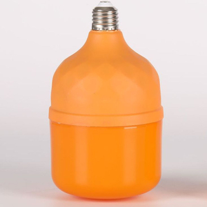 Bombilla LED Solar Naranja de Plástico para Techo, 2700K, Luz Blanca Cálida Suave, IP20, 50000 Horas, Certificación CE, Control Remoto, Uso en Jardín - Product Image 1