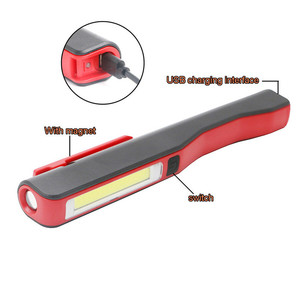 Magnetische COB-werkpenlamp, oplaadbaar, draagbaar, zaklamp met <span class=keywords><strong>LED</strong></span>-inspectielamp - Product Image 3