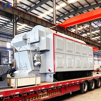 10t/jam 20t/jam 30t/jam Boiler Uap Berbahan Bakar Biomassa Kontrol PLC Otomatis Boiler Uap Bahan Bakar Pelet Kayu Harga Pabrik Industri