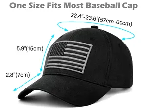 American Flag Baseball Cap For Mens Womens Outdoor Adjustable Plain Dad Hat Low Profile USA Trucker Hat