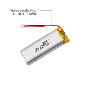 Lithium Ion Cell Manufacturers In China Customized Rechargeable Battery For Cordless Phone UFX 122460 2100mAh 3.8V Polymer Batte