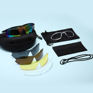 <span class=keywords><strong>Gafas</strong></span> <span class=keywords><strong>de</strong></span> <span class=keywords><strong>Ciclismo</strong></span> para Exteriores, Juego <span class=keywords><strong>de</strong></span> 5 Piezas con Lentes Reemplazables y Accesorios Completos 0089 - Product Image 3