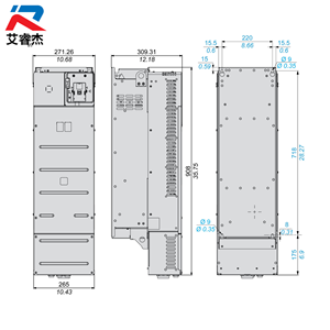 Nuevo convertidor de frecuencia original ATV340D55N4E, serie ATV340, variador de frecuencia Ethernet, inversor trifásico de 380-480V y 55kW - Product Image 3
