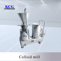 Broyeur Colloïdal Industriel Automatique Personnalisé pour Laboratoire, Moteur en Acier Inoxydable 304/316, Capacité 100L, Machine de Broyage Modifiée