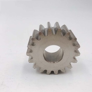 Juego de Engranajes Helicoidales Cónicos Personalizados Mecanizados por CNC de Precisión con Piñón para Engranajes Industriales de Metal, Bronce Fosforoso y Nitralloy - Product Image 2