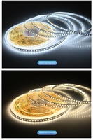Lampu LED Strip 20 Meter Tanpa Tekanan, Grosir, Perekat Sendiri, Tegangan Rendah 24V 120D, Papan Kosong SMD Linear 2835, Lampu Strip Lembut