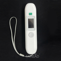 Lector de Temperatura Animal RFID FAREAD FRD5710T FDX-B para Chips Bio-Térmicos de 134.2kHz, Pantalla OLED, Aplicación Gratuita para Veterinaria
