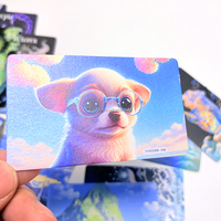 Cartes holographiques laser personnalisées, étiquettes de vêtements, étiquettes cadeaux, décorations pour emballages cosmétiques et cartes souvenirs de marque
