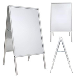 Waterproof Portable Aluminum Double Side A-<strong>frame</strong> <strong>Snap</strong> Printed <strong>Open</strong> Signs A1 Advertising Poster Display CardBoard Stand a <strong>Frame</strong> - Product Image 2