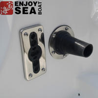 Perahu Karet RIB PVC 1.2mm Berkualitas Terbaik dan Warna Baru dari Cina untuk Memancing dengan Mesin Luar