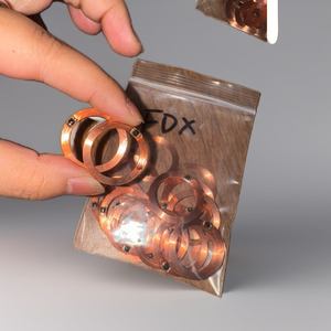 Étiquette RFID pour animaux en cuivre, bobine EM4305 Mini 134,2 kHz FDX HDX, étanche, 26 mm, 512 bits, pour identification animale - Product Image 1