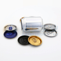 Boîtes de bière en aluminium personnalisées imprimées de 190 ml, 200 ml, 250 ml, 269 ml, 310 ml, 330 ml, 355 ml, 473 ml, 500 ml pour boissons gazeuses avec couvercles