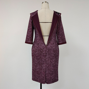 Vestido Formal para Mujer de Talla Grande, Vestido Estampado para Madres - Product Image 6