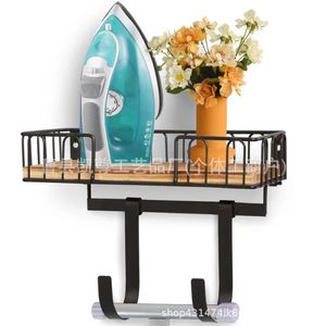 Wooden wall-mounted storage rack for entryway, <b>key</b> and bag <b>hanger</b>, wall-mounted storage rack for living room and bedroom. - Product Image 1