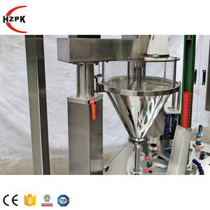 เครื่องบรรจุและปิดผนึกกาแฟแบบโรตารี่อัตโนมัติสำหรับบรรจุผงในถุงอลูมิเนียมฟอยล์ยี่ห้อ HZPK - Product Image 3