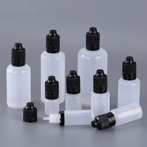 Có thể ép chất lỏng 30ml nhựa Chai nhỏ giọt với bằng chứng giả mạo Nắp rõ ràng - Product Image 1