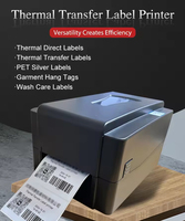 Imprimante de cartes d'embarquement au meilleur prix, imprimante de bagages, étiquette de bagage thermique imprimée, étiquette de bagage de compagnie aérienne, imprimante de billets