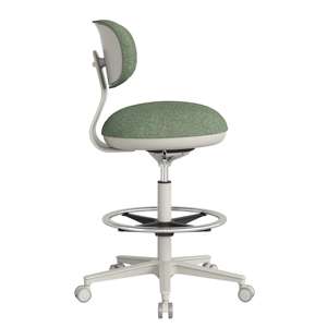 Ghế quầy bar văn phòng cao cấp thoải mái, ghế thư giãn nâng hạ bằng vải, ghế xoay tiện dụng, ghế làm việc, nội thất văn phòng tại nhà - Product Image 2