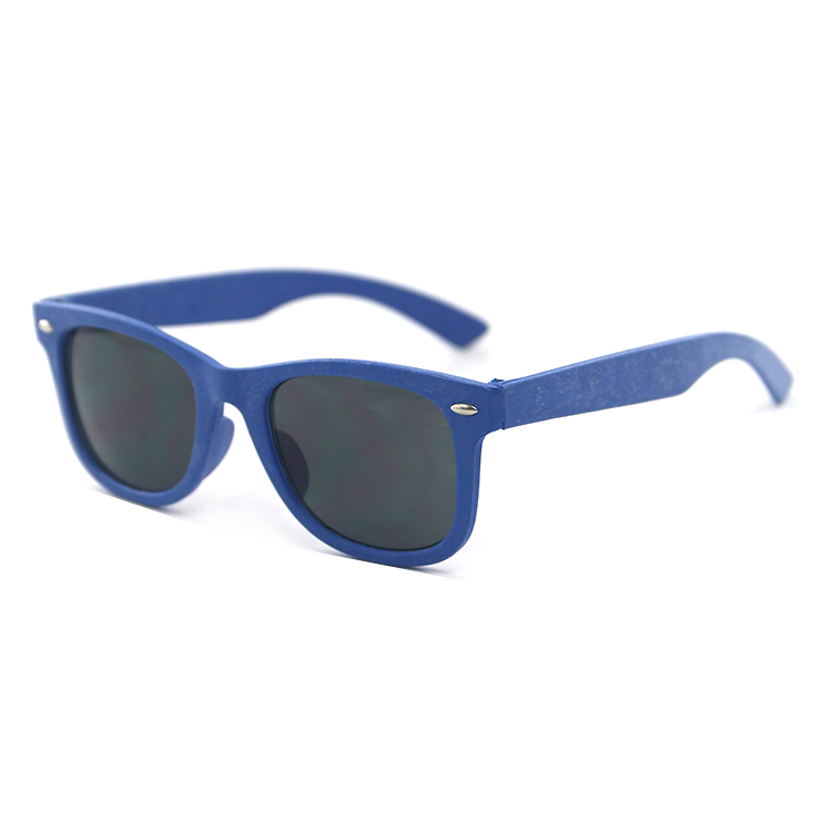 Lens: black + frame: blue