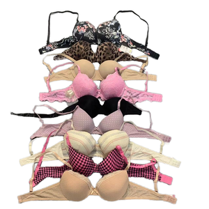 Sujetador elegante con aros para mujer, copa completa, push-up, con encaje floral estampado, tirantes ajustables, cierre en Y, lavable a máquina - Product Image 1