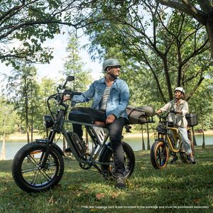 VTT électrique tout-terrain JANSNO X70 à double batterie 48V 34Ah, pneus larges, nouveau vélo électrique pour adultes, vélo de ville électrique. - Product Image 6