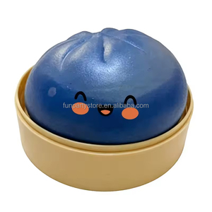 Jouets anti-stress amusants en forme de boulette souple et réaliste, non collants, à presser, pour un plaisir détente - Product Image 6