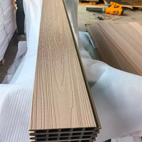 Vente Flash en Ligne : Panneau de Clôture WPC Co-extrudé Effet Bois Gaufré 1800x1800mm, Lames de Bois, Kit de Clôture Composite
