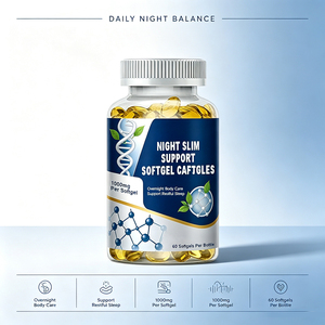 Cápsulas de Gel Suave para Soporte Nocturno, 1000mg, 60 Unidades, Suplemento Herbal Natural para el Cuidado Corporal Nocturno, Ayuda a un Sueño Reparador - Product Image 5