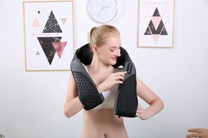 LUYAO-masajeador shiatsu con vibración de tejido profundo, bolsa de hombro para amasar la cintura, espalda y cuello, venta al por mayor - Product Image 2