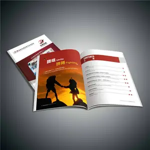 Custom Printing Album Color Page Enterprise Flyer Page Personal Book Training Book Printing With Textbook Autobiography