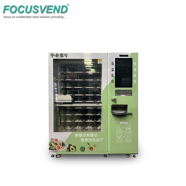 Vending Machine Heats Your Meals in a Flash Microwave-powered Warmth