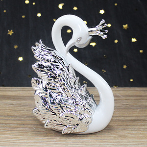 Đồ Trang Trí Bánh Hình Thiên Nga Vương Miện Đẹp Đồ Trang Trí Làm Bánh Vương Miện Vàng Và Bạc Đồ Trang Trí Ngày Lễ Tình Nhân Thiên Nga Đồ Trang Trí Bánh Hình Chim Hồng Hạc - Product Image 6