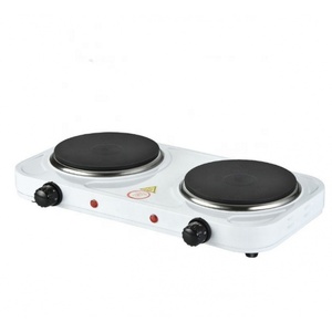 户外野营2000w电热板炊具便携式电双燃烧器热板炉灶台面炉灶 - Product Image 4