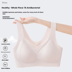 <span class=keywords><strong>Reggiseno</strong></span> con <span class=keywords><strong>Apertura</strong></span> <span class=keywords><strong>Frontale</strong></span>, Coppa 3/4, Taglie Forti, Sottile, Senza Ferretto, per Allattamento, con Logo sulla Coppa - Product Image 2