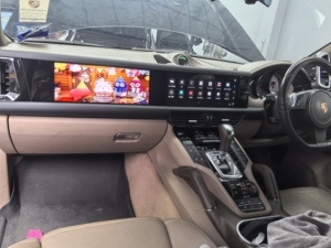21 inch <span class=keywords><strong>Android</strong></span> đài phát thanh xe co-pilot Xe Video Stereo cho Porsche Cayenne 2010-2015 rhd Màn hình kép Xe <span class=keywords><strong>GPS</strong></span> máy nghe nhạc - Product Image 4