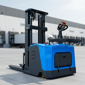 3 Ton Walkie Electric Stacker 3000kg Double Pallet Handling <strong>Truck</strong> - Product Image 2
