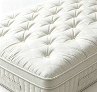 Matelas en latex naturel abordable pour hôtel, tailles King, Queen, Full-size, 10/12/14 pouces, roulé en boîte, avec mousse à mémoire de forme et ressorts ensachés