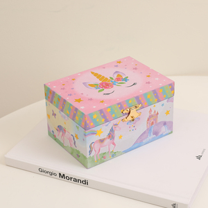 Heartwarming Whimsical Unicorn Musical Jewelry <b>Box</b> Healing Sweet Childhood Dream <b>Keepsake</b> for All Ages - Product Image 3