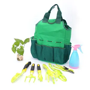 Bolsa de herramientas de jardín Juego de herramientas de jardín de almacenamiento portátil profesional con bolsa para damas