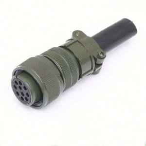 Conector de Aviación Estándar Americano 5015 MS3106A14S-6S y MS3102A14S-6P, Enchufe Recto de Cobre de 6 Núcleos a Prueba de Agua - Product Image 3