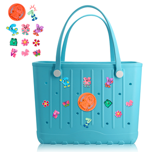 Newly designed high-quality adult and kids <b>lightweight</b> large-capacity waterproof eva <b>beach</b> tote <b>bag</b> eco friendly eva handbag - Product Image 3