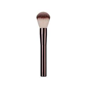 Hg1 <b>Round</b> Head Powder <b>Brush</b> 50mm Synthetic Hair Aluminum Handle For Blusher Makeup Application - Product Image 1