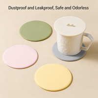 Ensemble de sets de table et de coussinets antidérapants en silicone transparent, sans danger pour les aliments, faciles à nettoyer, pour la décoration de table à manger, fête, personnalisable