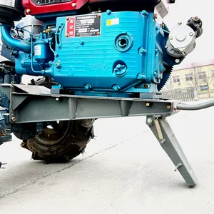 Mini iki tekerlekli el iki tekerlekli traktör ile dizel güç yeke için yüksek kaliteli pulluk