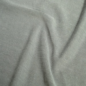 J1017 High Quality Wholesale Soft Jersey Knit Sweater Fabric 85% <strong>Ramie</strong> 15% Nylon Natural <strong>Yarn</strong> Dyed Knitted Cloth for Dresses - Product Image 1
