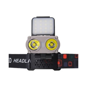 Led Hard hat ánh sáng có thể sạc lại Dimmable clip trên nắp đèn, 180 ° có thể điều chỉnh tay miễn phí hat Đèn pin đèn pha cho cơ khí - Product Image 3