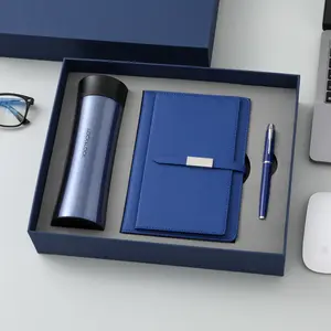 Executives BUSINESS Gifts Set| Personalized Unique Notebook, Pen, Umbrella and Smart Display Tumbler Gift Set For Businessman