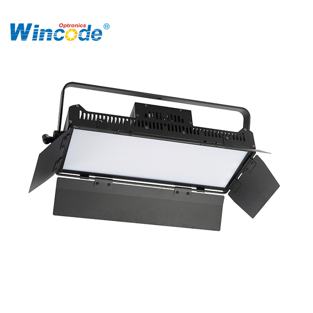 High-quality Customized LED Panel Studio Video Lamp 5600K 200W CRI>90 DMX5 Control IP33 Aluminum Construction for Lighting