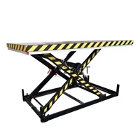 Plateforme élévatrice à ciseaux fixe XYZlift conforme à la norme EN1570, plateforme personnalisable pour l'installation d'équipements industriels